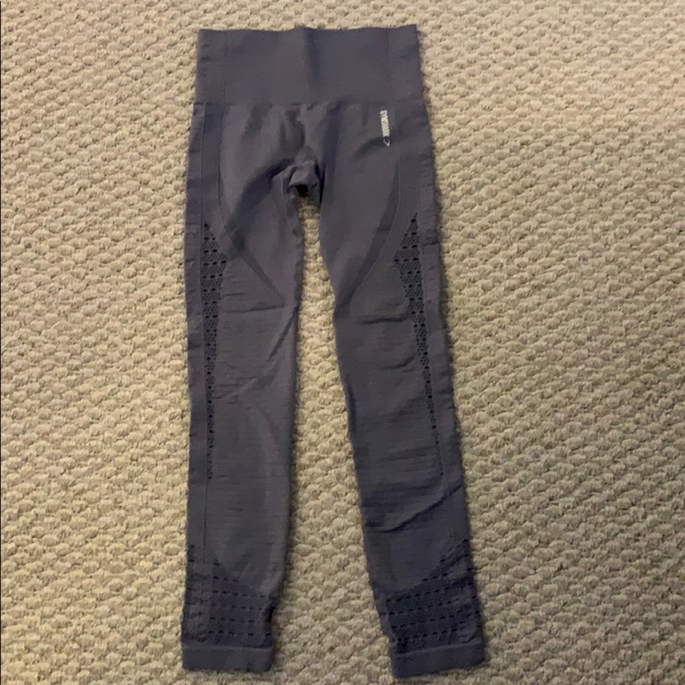 Gymshark steel blue seamless leggings